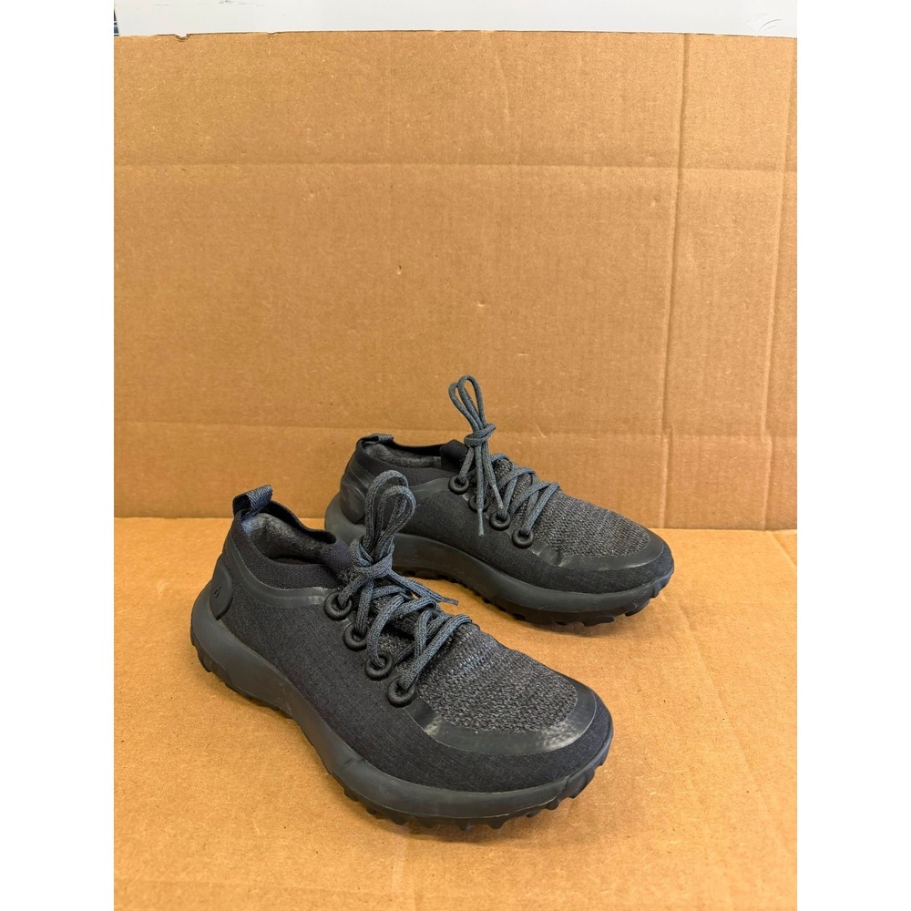 Allbirds Trail Runner Swt Lace Up Sneakers Natural Black Womens Size 8 US